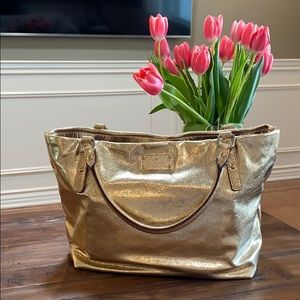 Kate Spade Gold Tote